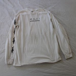 MAUI and Sons Medium Long Sleeve Cotton T-shirt
